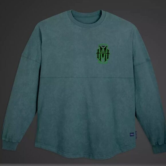 Haunted Mansion GLOW Spirit Jersey Adults Unisex NWT Disney Hatbox Ghost XS - Picture 4 of 7
